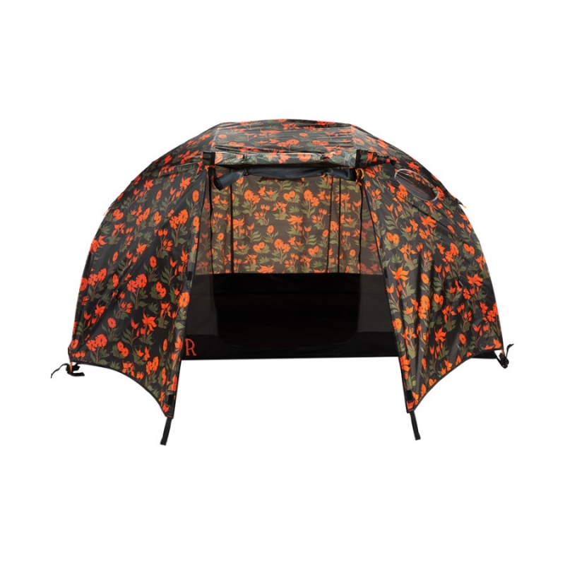 폴러스터프 ONE MAN TENT-ORCHID FLORAL BLACK